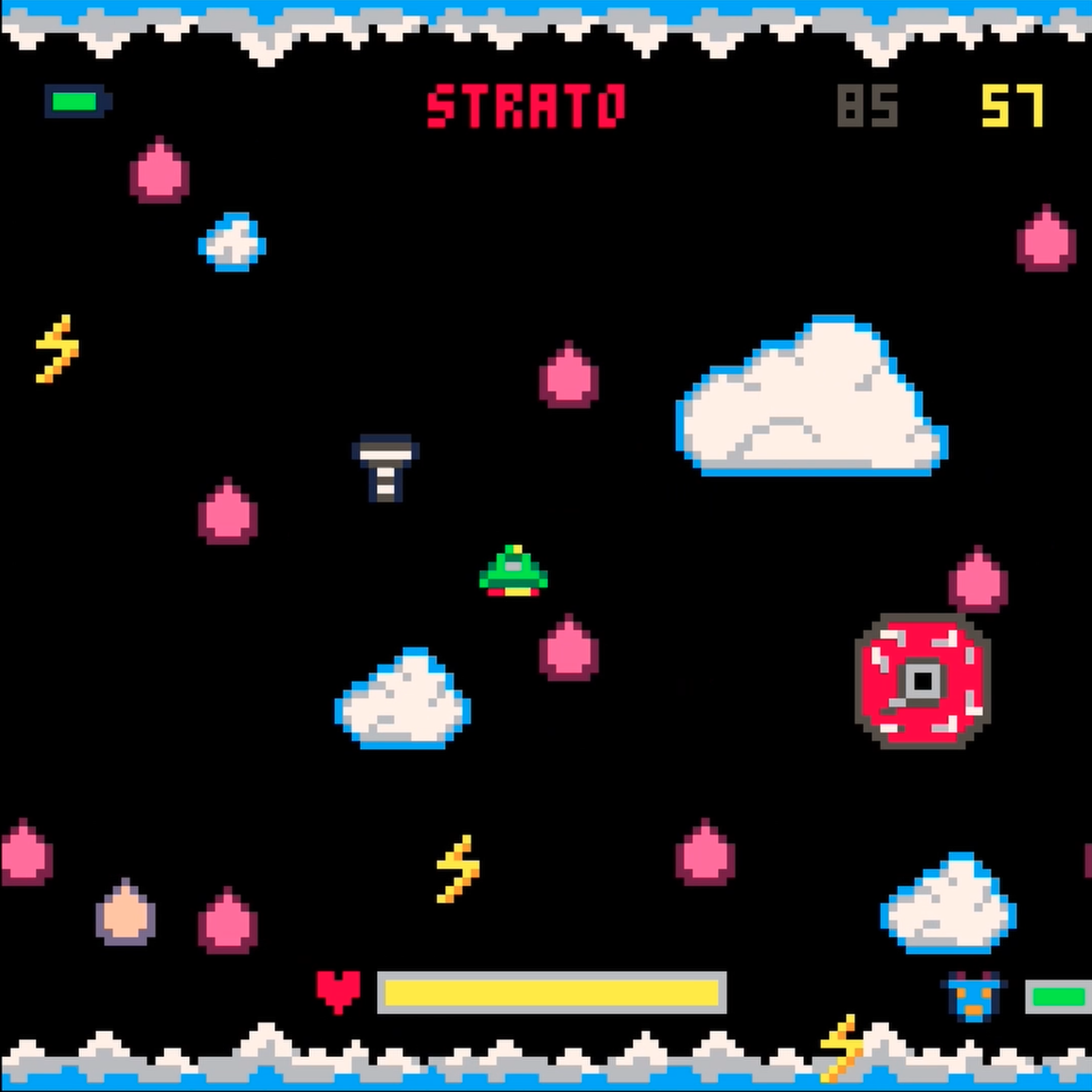 Screenshot 3 for Peeko-8 vs The Cloud People - 4 level demo