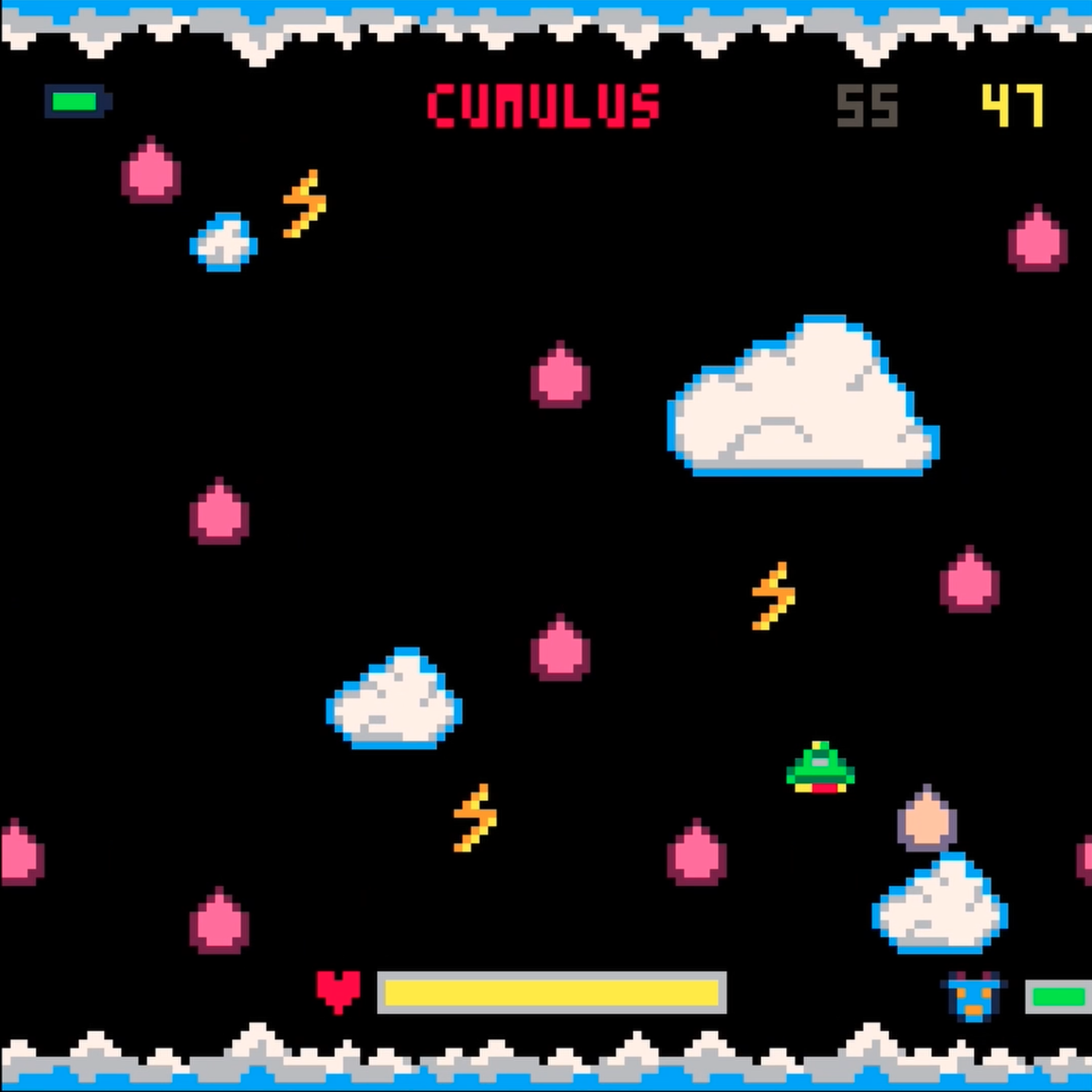 Screenshot 4 for Peeko-8 vs The Cloud People - 4 level demo