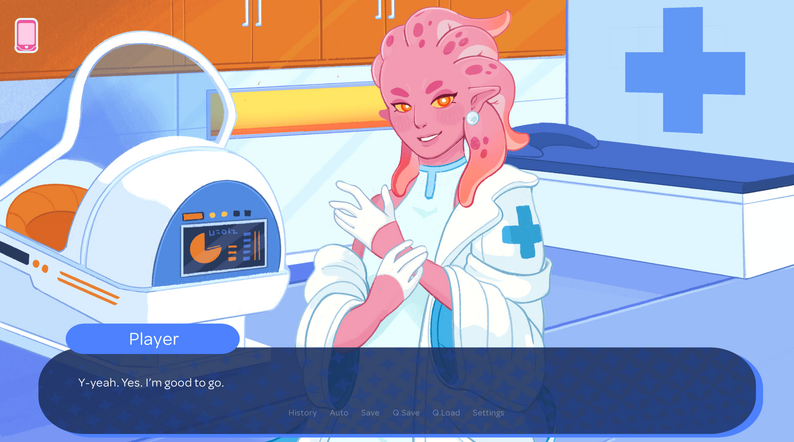 Screenshot 2 for Love at The Milky Way Diner - Demo