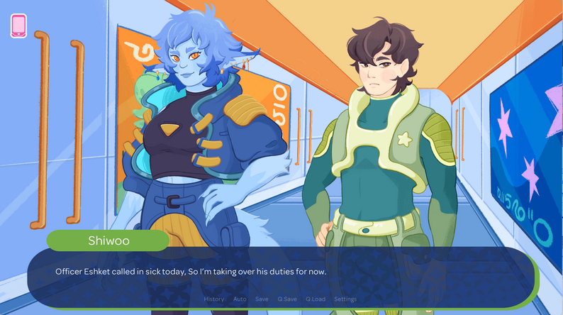 Screenshot 3 for Love at The Milky Way Diner - Demo