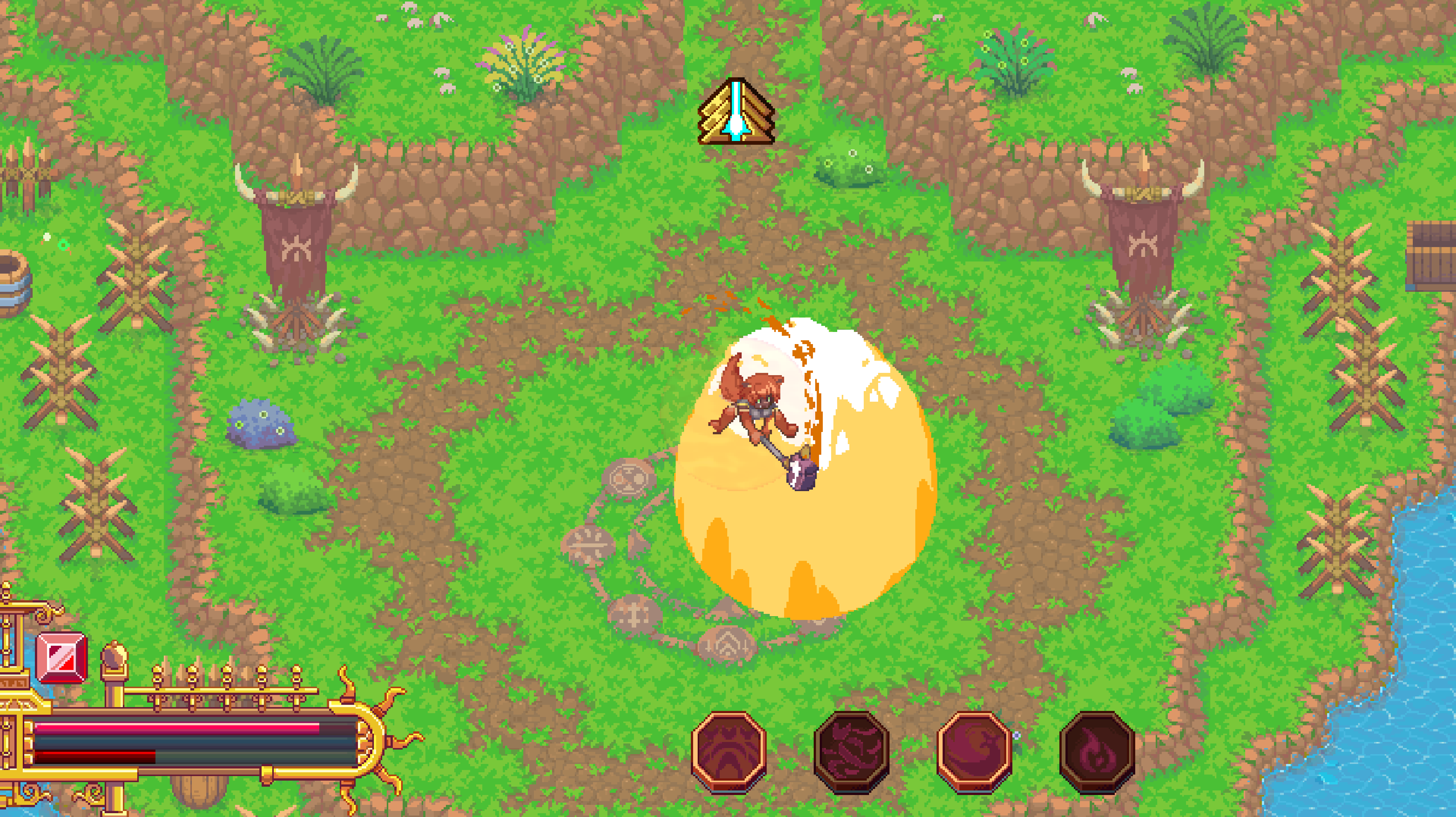 Screenshot 2 for [PG13 Demo] Magical Hellhound Lust