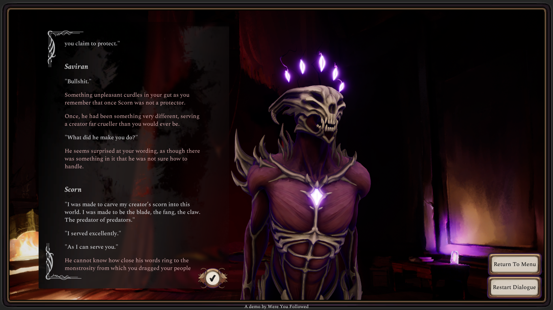 Screenshot 4 for Incarnal - Scorn Dialogue