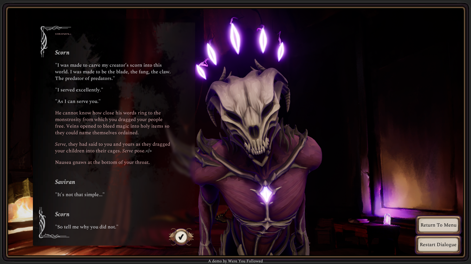 Screenshot 5 for Incarnal - Scorn Dialogue