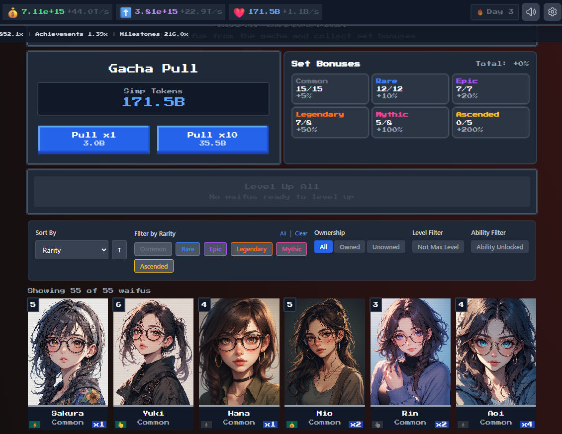 Screenshot 3 for Incel-Idle