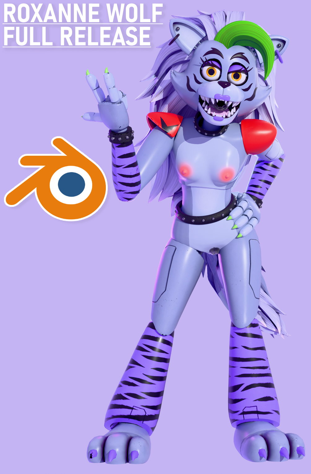 Screenshot 3 for Roxanne Wolf FULL RELEASE - Blender 4.0+