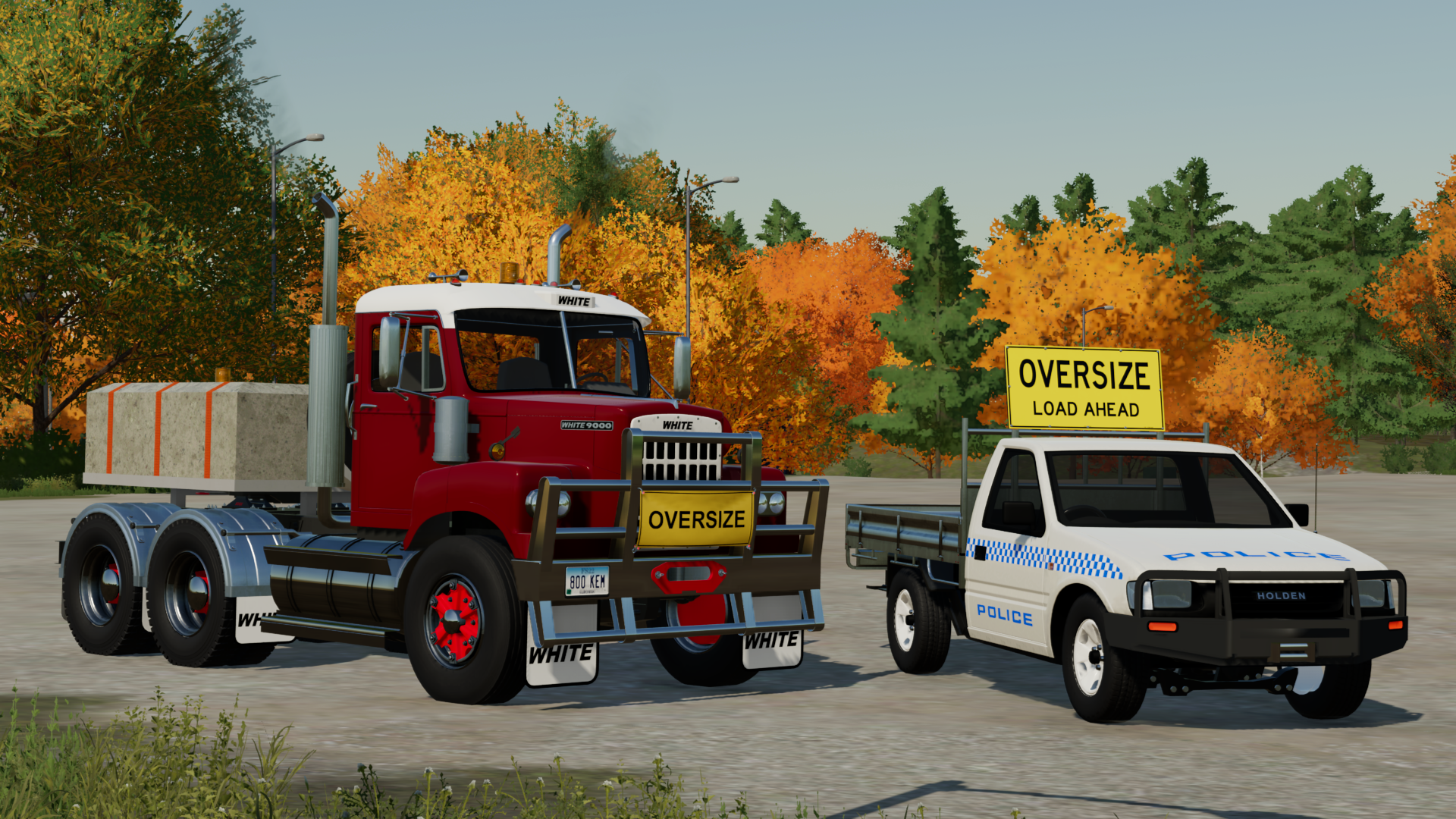 Screenshot 2 for (FS22) 1966 White 9000