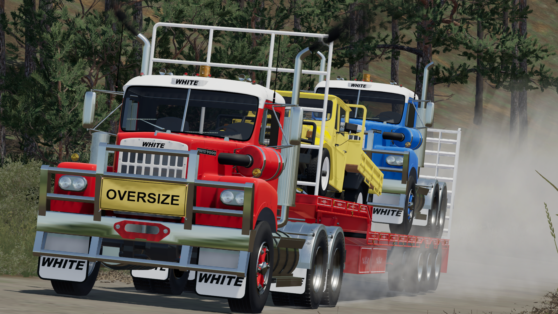 Screenshot 3 for (FS22) 1966 White 9000
