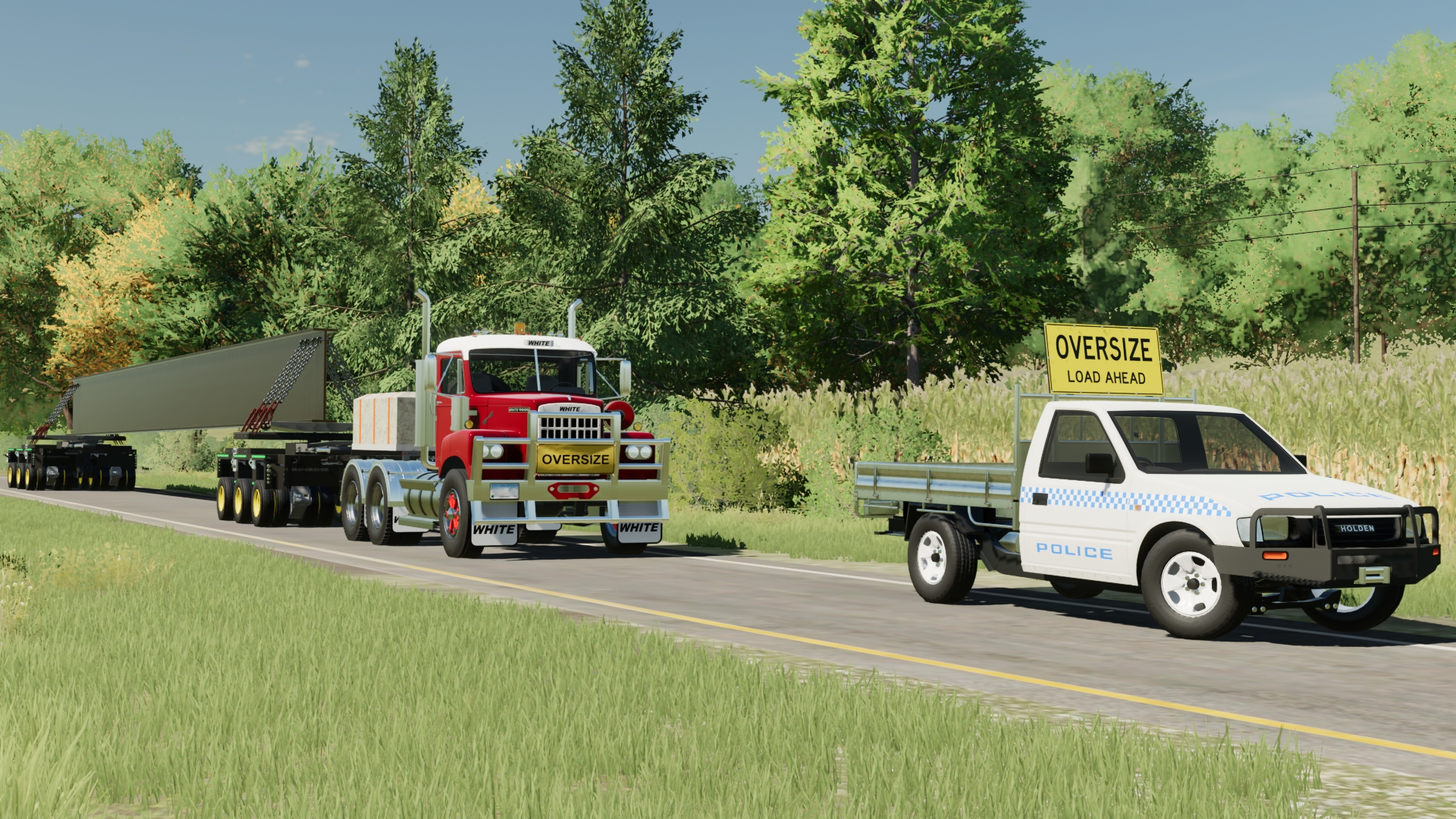 Screenshot 7 for (FS22) 1966 White 9000