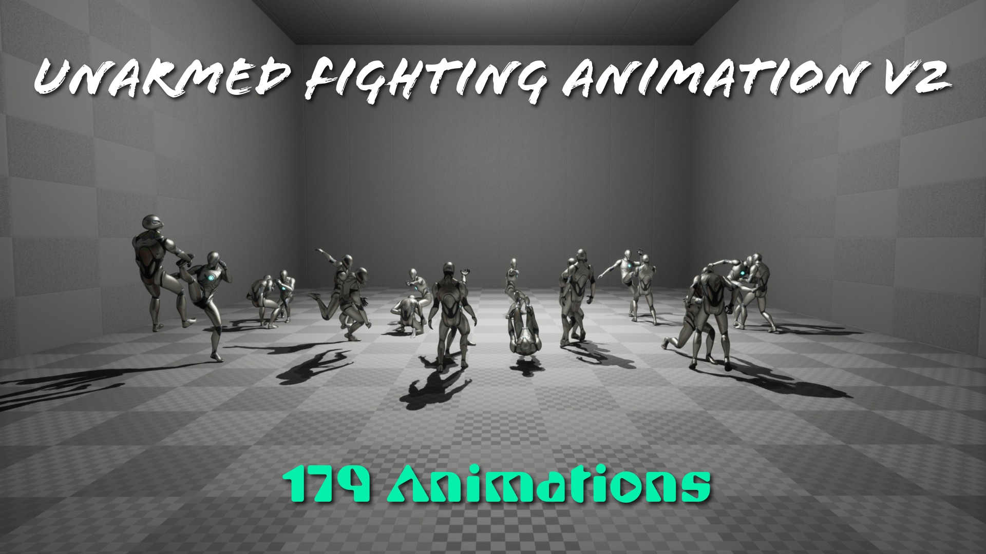 Unarmed Fighting Animation Bundle (UE/FBX) by Game Dev Hero
