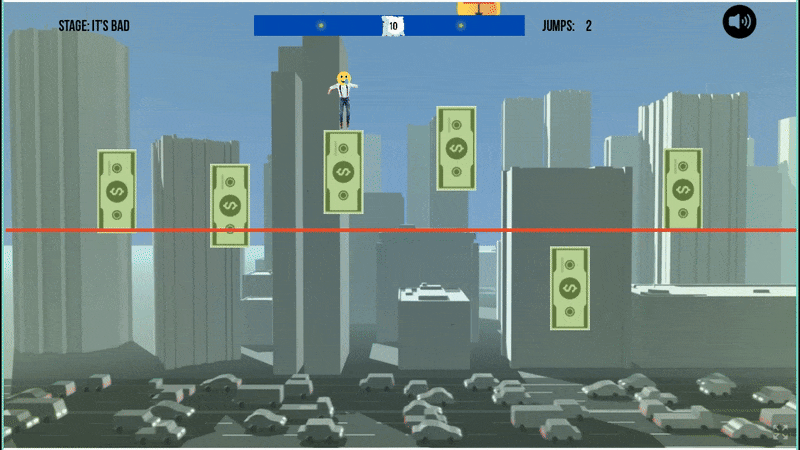 Screenshot 2 for Way Worse: Stay Above Line