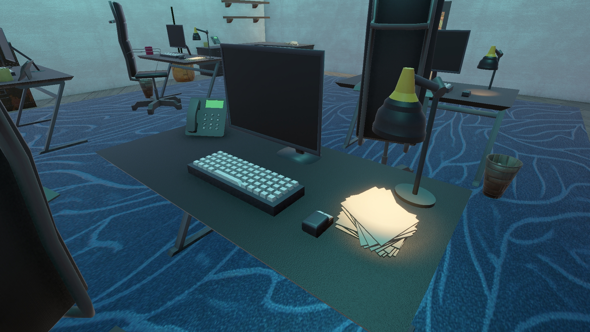 Mid Poly Asset Mid Poly Office Bundle- 80+ Assets by exolorkistis