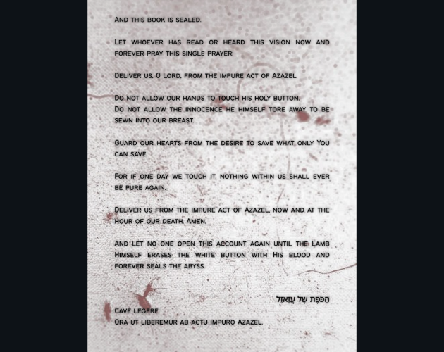 The Button of Azazel - FANTAZINE # 1 by FANTAZINE ⚡