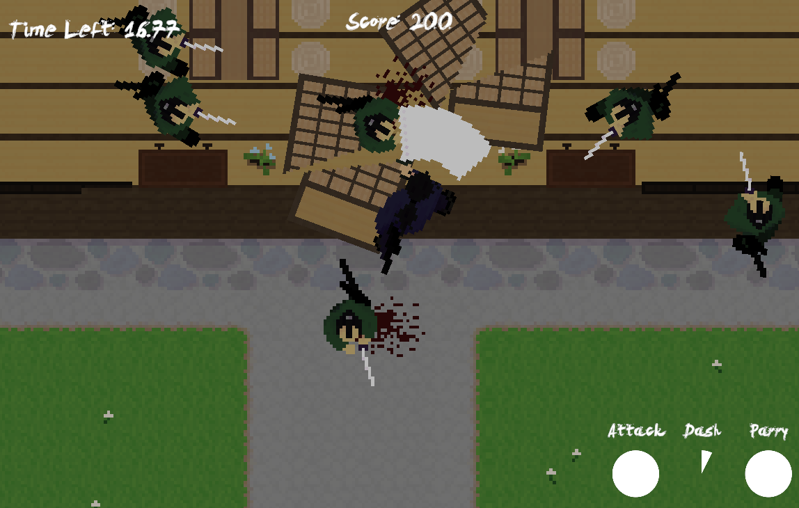 Screenshot 2 for Ronin's Retribution (20 Sec Jam Prototype)