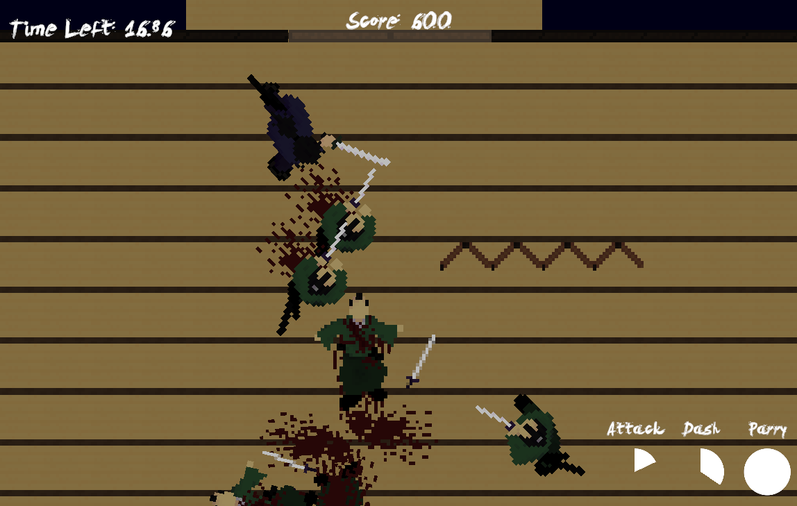Screenshot 3 for Ronin's Retribution (20 Sec Jam Prototype)