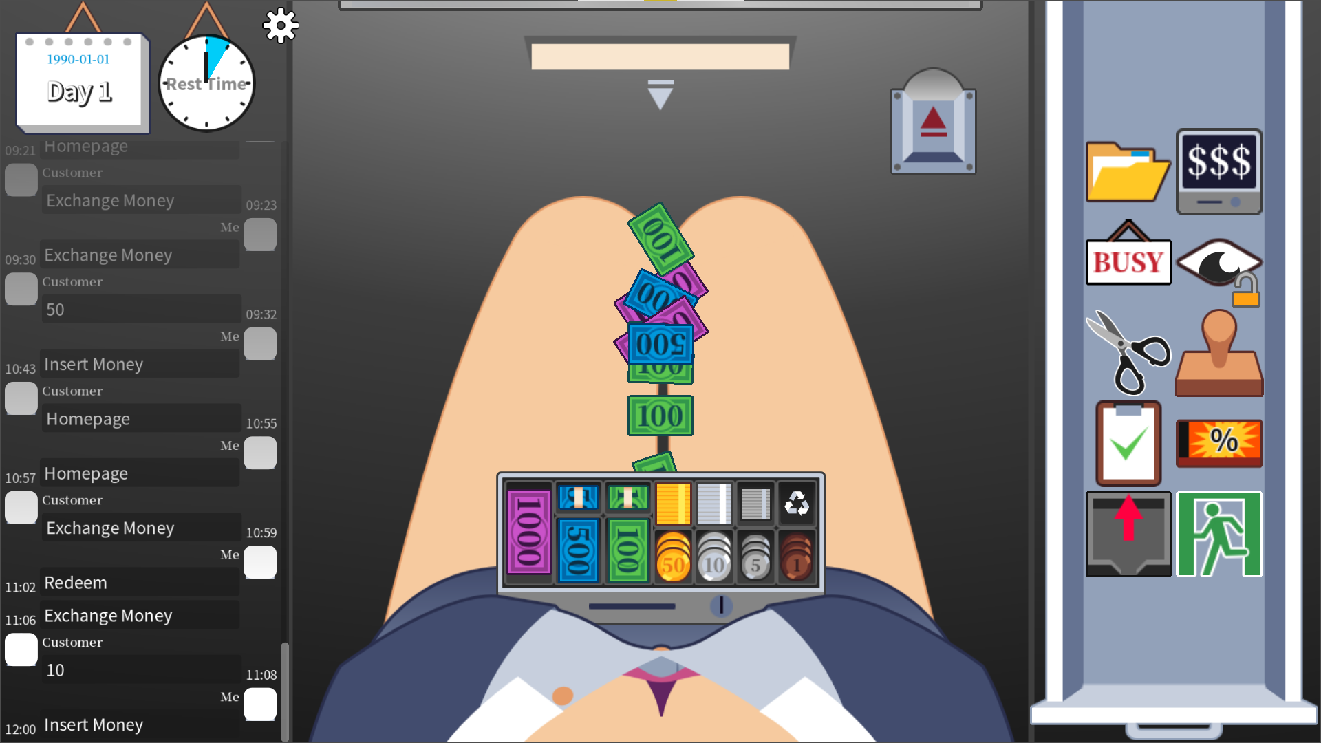 Screenshot 2 for Manual Teller Machine