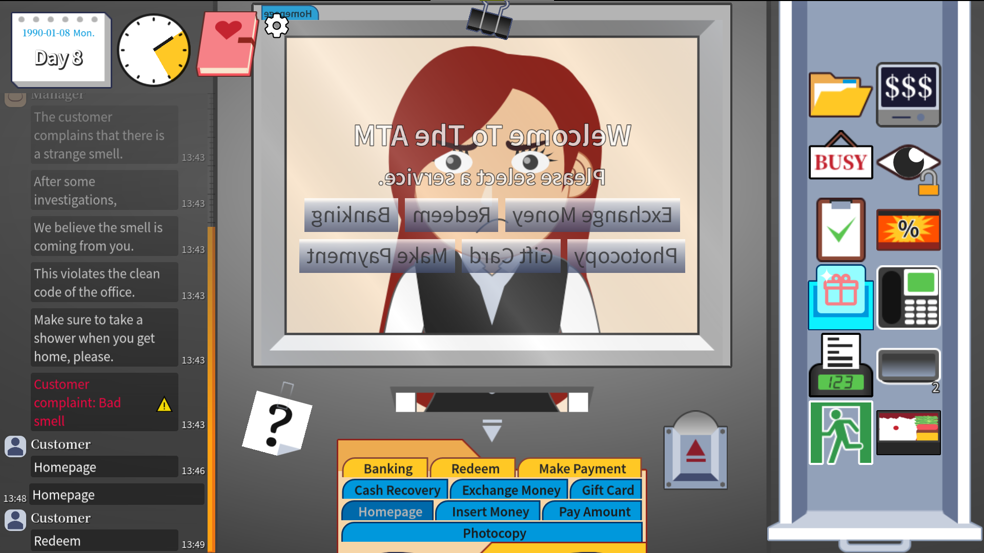 Screenshot 2 for Manual Teller Machine