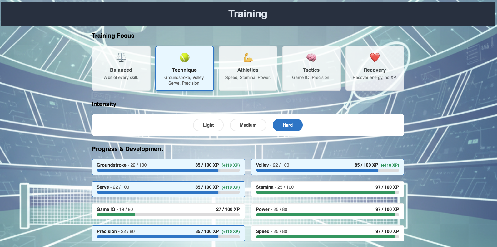 Screenshot 3 for Tennis Manager 2025 (beta)