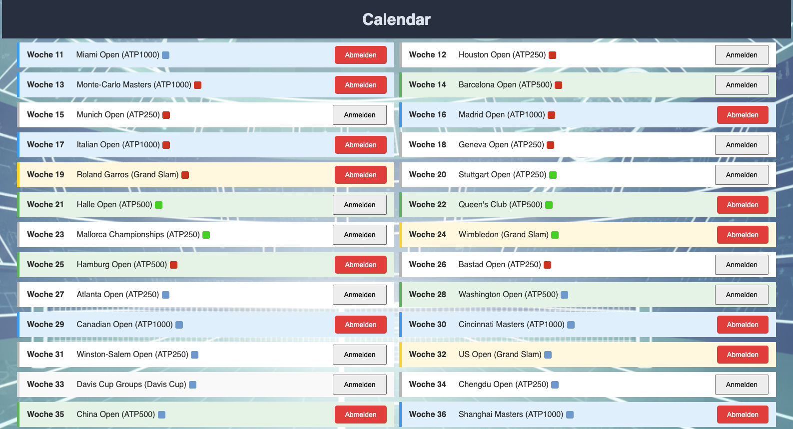 Screenshot 4 for Tennis Manager 2025 (beta)