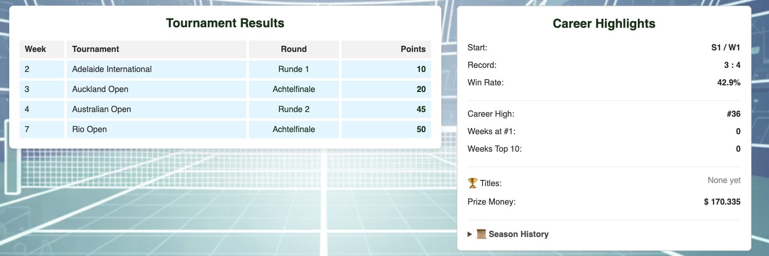 Screenshot 10 for Tennis Manager 2025 (beta)