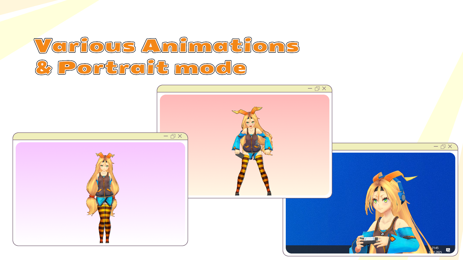 Unity-Chan: Desktop Companion Demo by TrustyJacopo