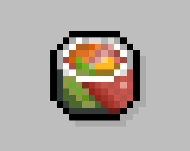 FREE Sushi Pixel Art Pack 16x16 Updates Planned By Antea 