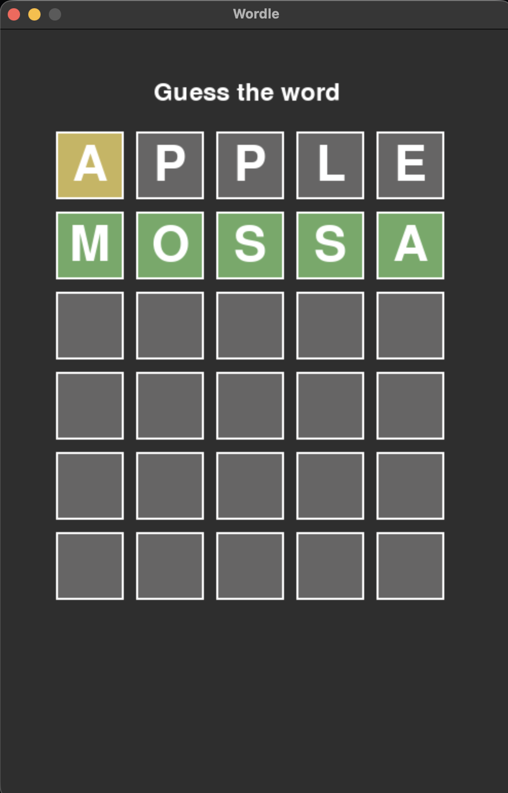 Screenshot 2 for Wordle (Desktop)