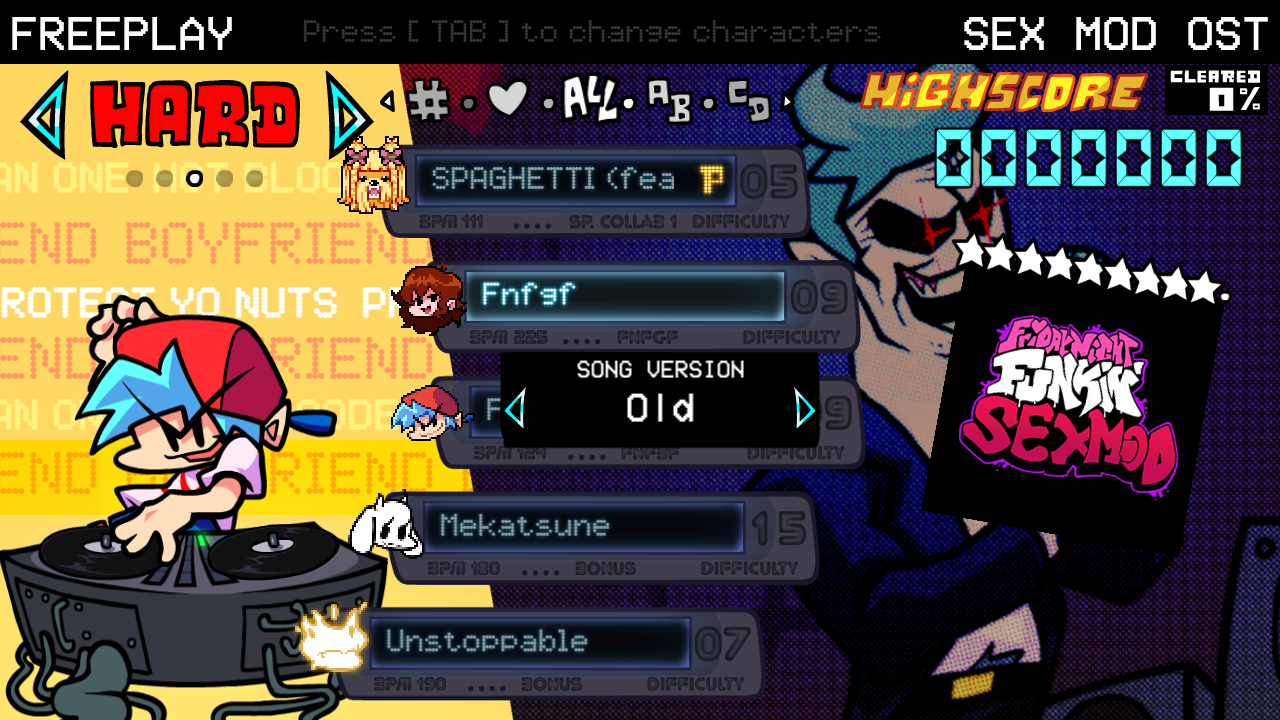 Screenshot 5 for Friday Night Funkin' Sex mod V-Slice port