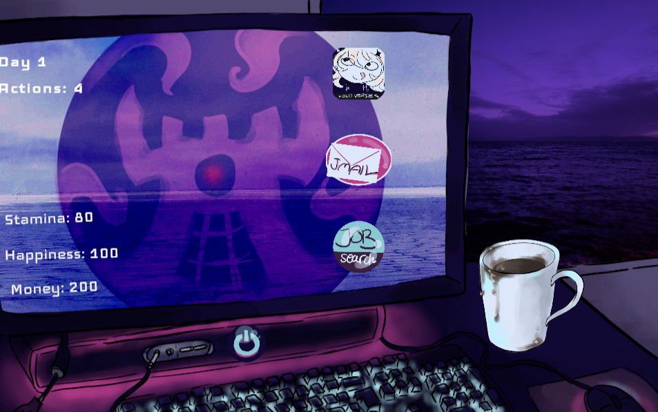 Screenshot 2 for Unemployment Simulator