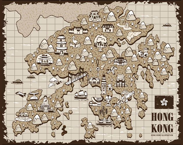 Fantasy Paper Map Pack（45） by ClaireArt