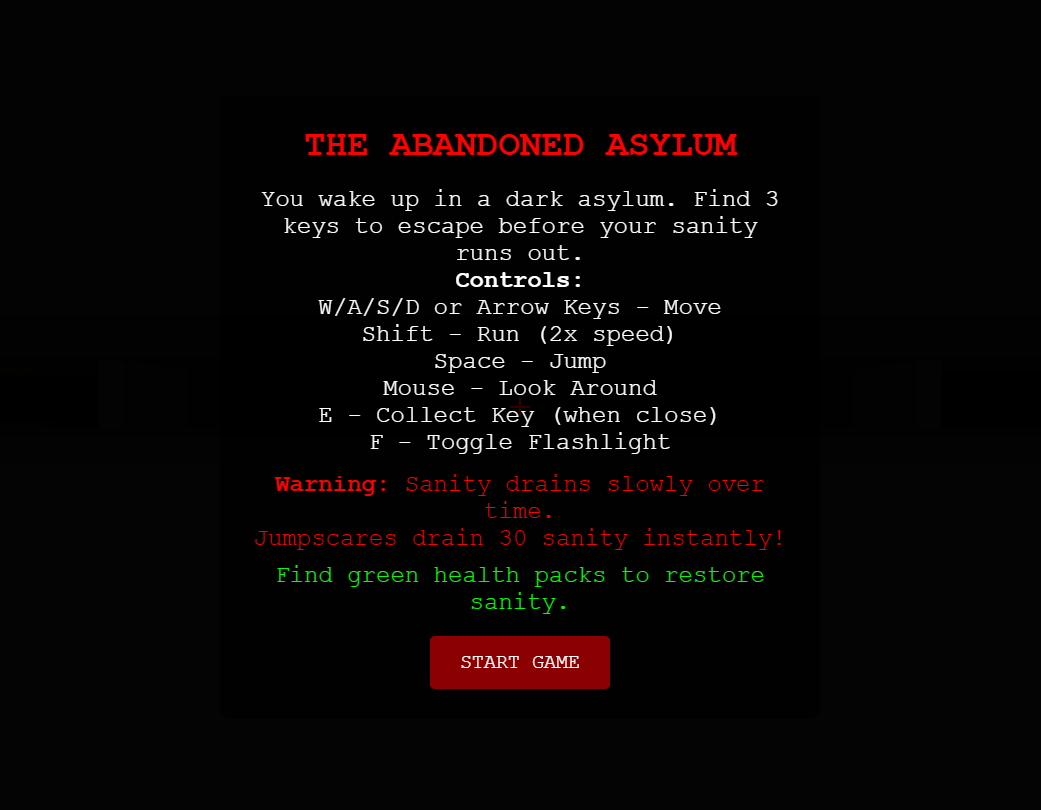 Screenshot 4 for THE ABANDONED ASYLUM
