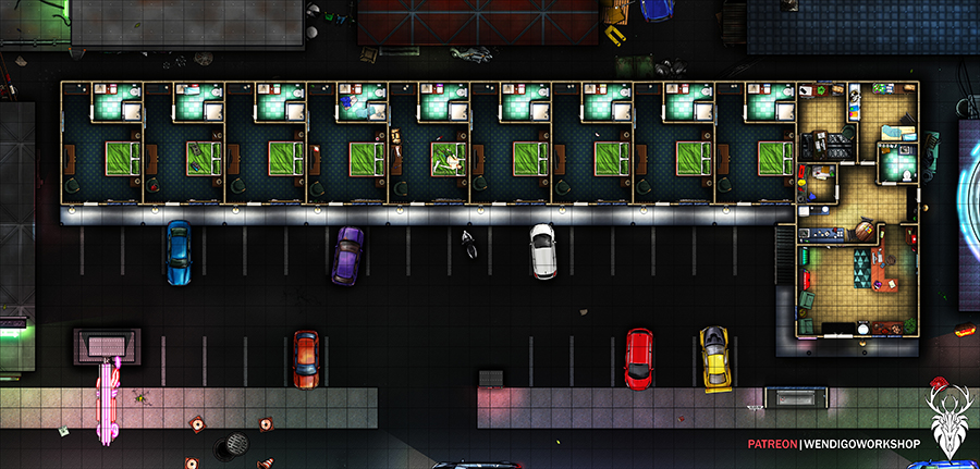 Neon City Maps Bundle by WendigoWorkshop