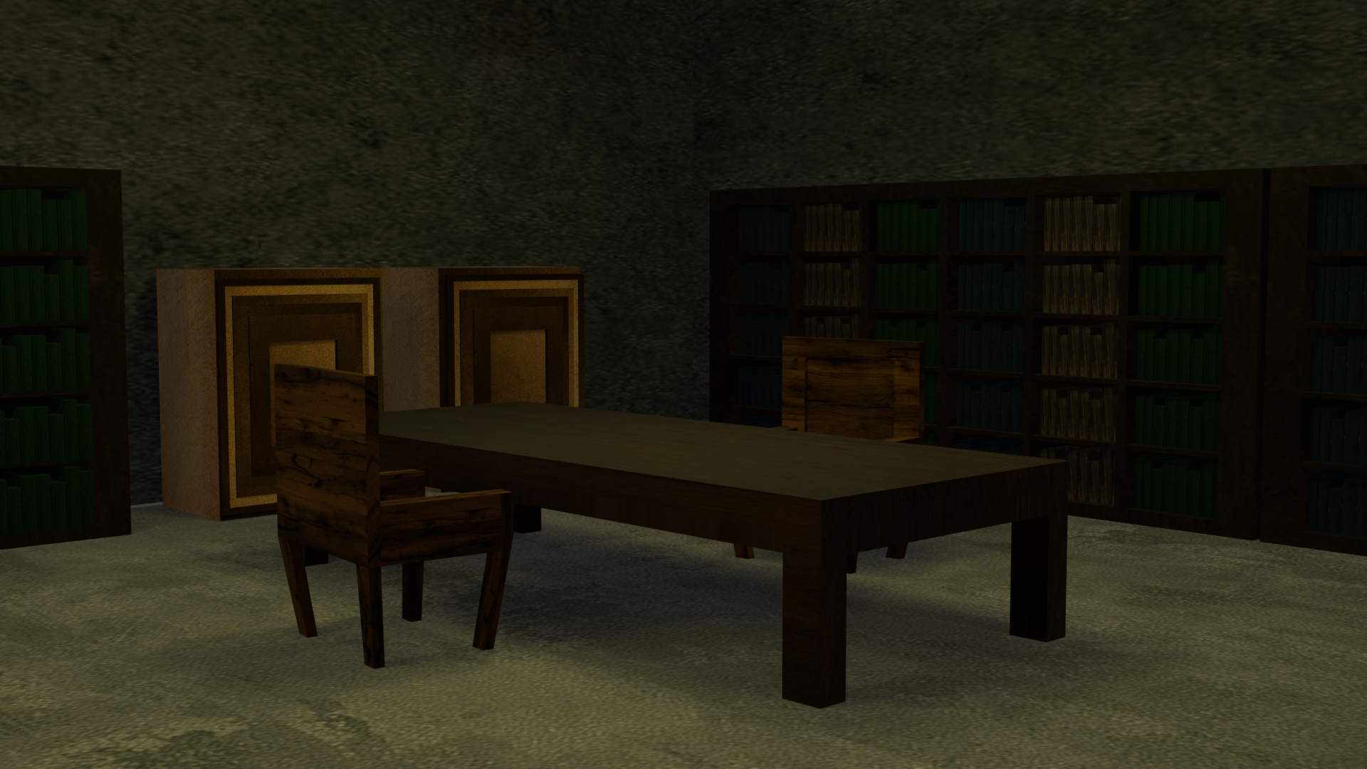 Forgotten University Archive Room – 3D Environment Asset by BlubBlub