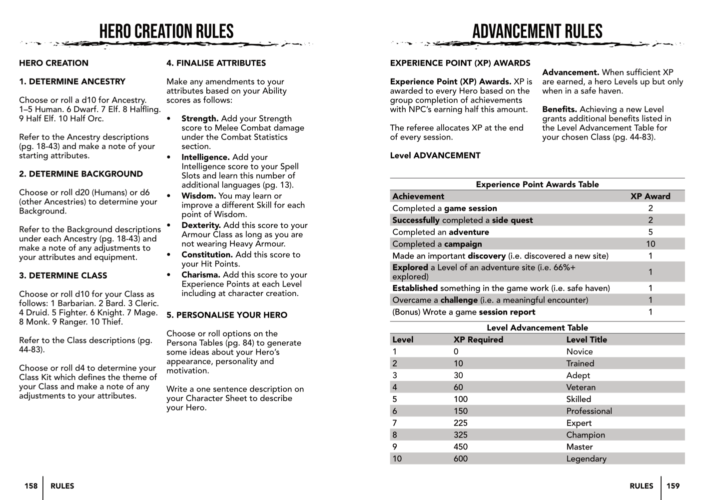 Screenshot 5 for Heroes of Adventure Players Handbook 2nd Edition
