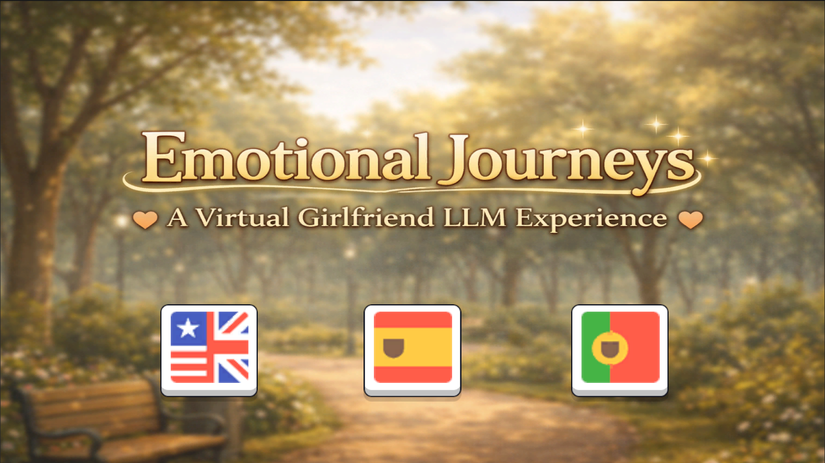 Screenshot 7 for Emotional Journeys – A Virtual Girlfriend LLM Experience
