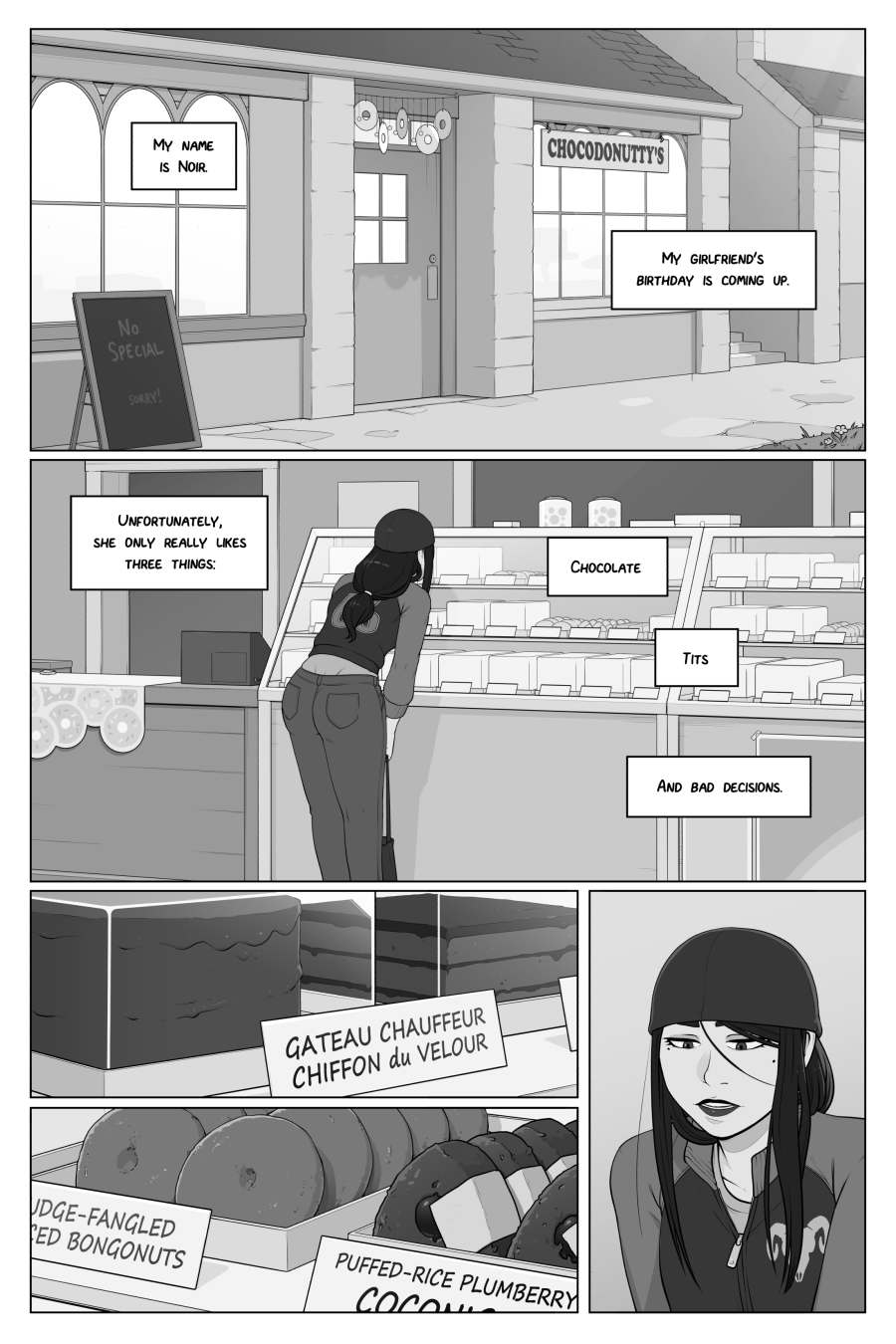 Screenshot 4 for Sandie & Noir in COCOA SELLER DEVIL TELLER (A Third Sandie & Noir Adventure)