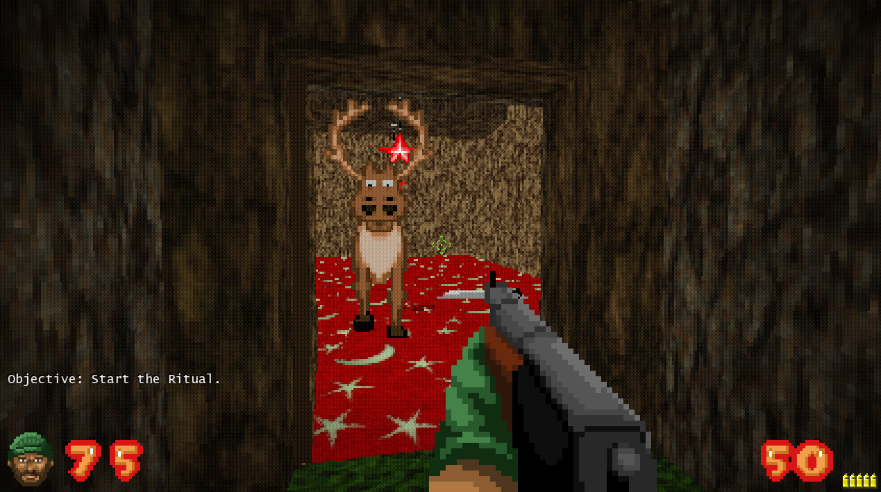 Screenshot 3 for The Hunt for Krampus || Entry for EFPSE Christmas Jam 2025