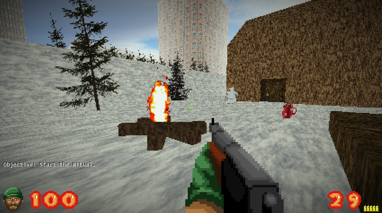 Screenshot 4 for The Hunt for Krampus || Entry for EFPSE Christmas Jam 2025