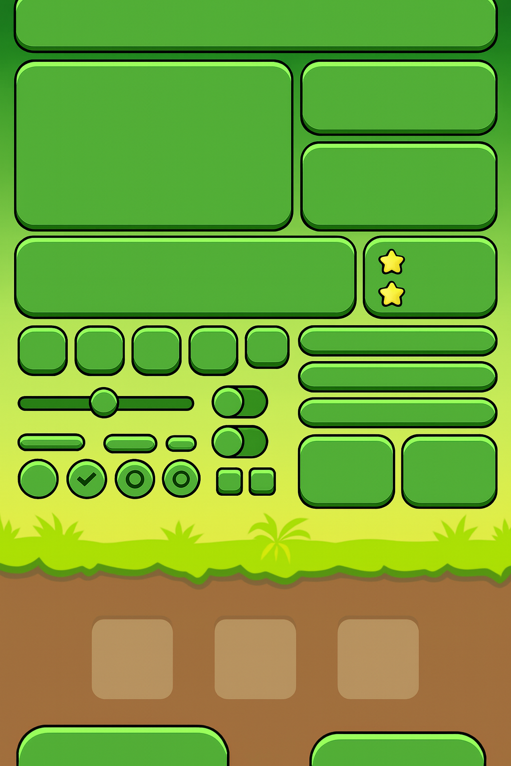 Rpg /Adventure UI by Brad
