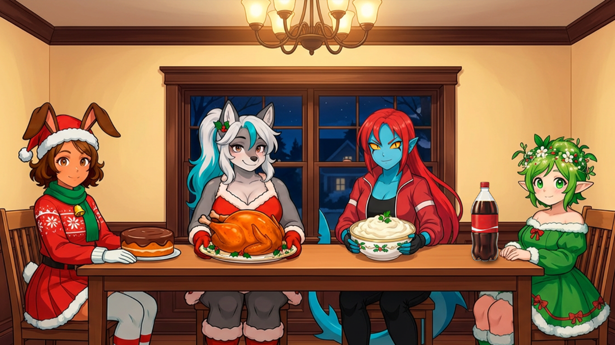 Monster Girl Gym: Xxxmas Dinner screenshot 2