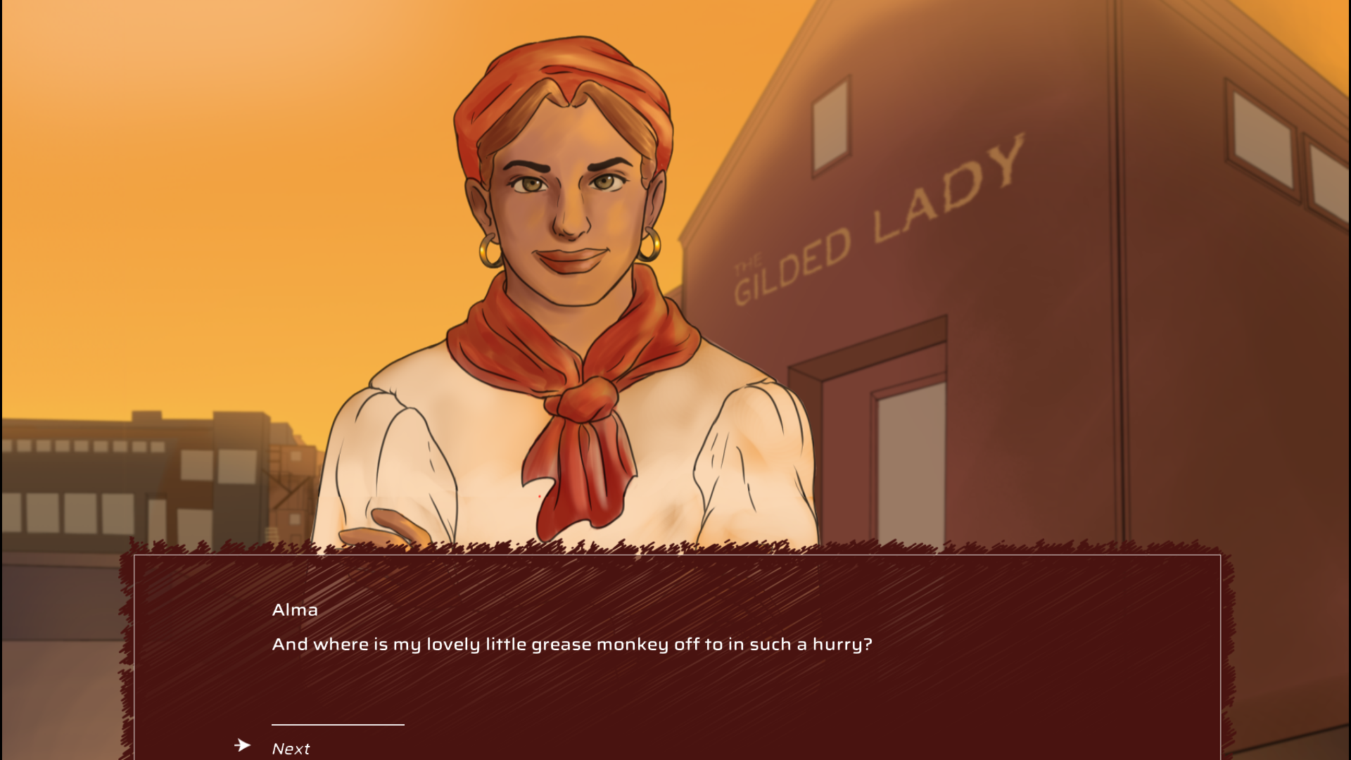 Screenshot 4 for The Gilded Lady: Life and Love in a Cyborg Shop Demo