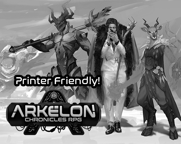 Screenshot 2 for Arkelon Chronicles - Printer Friendly