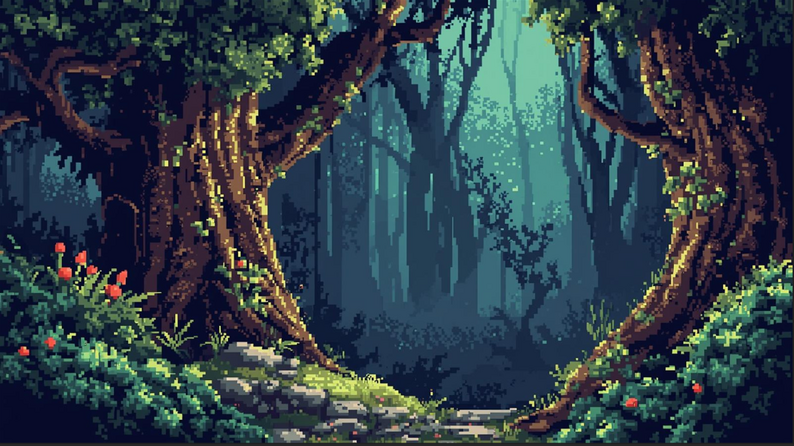 101 Pixel Art RPG Backgrounds 16-Bit Fantasy Scenes (1280×720, Parallax ...
