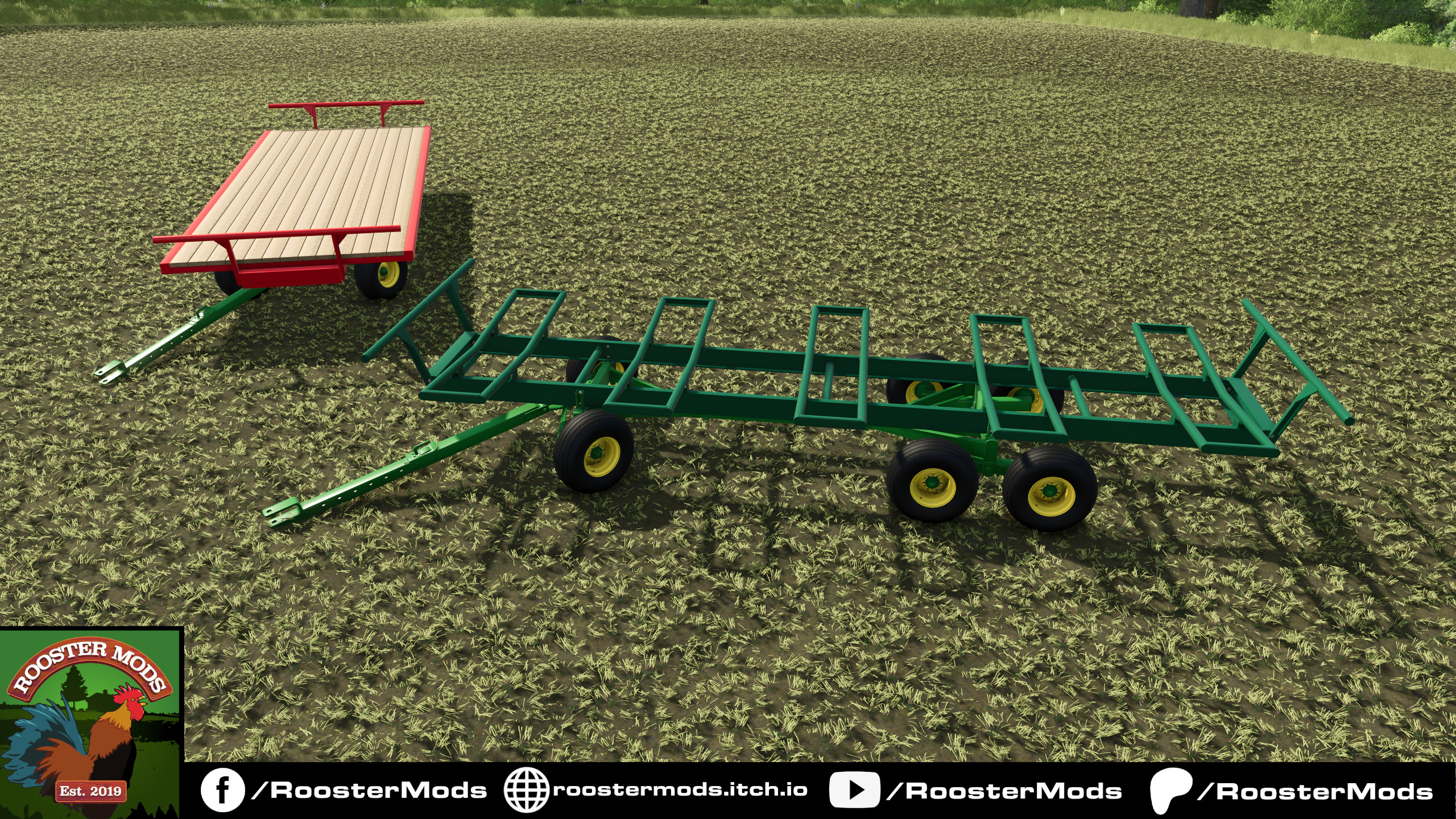 Screenshot 2 for John Deere Bale Wagons