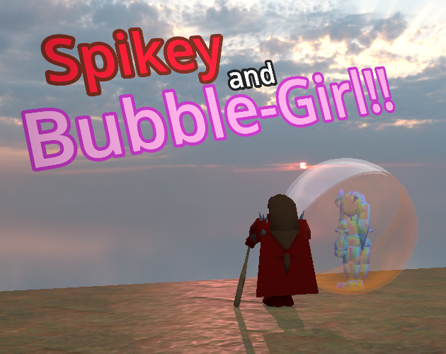 Screenshot 2 for Spikey and Bubble-Girl