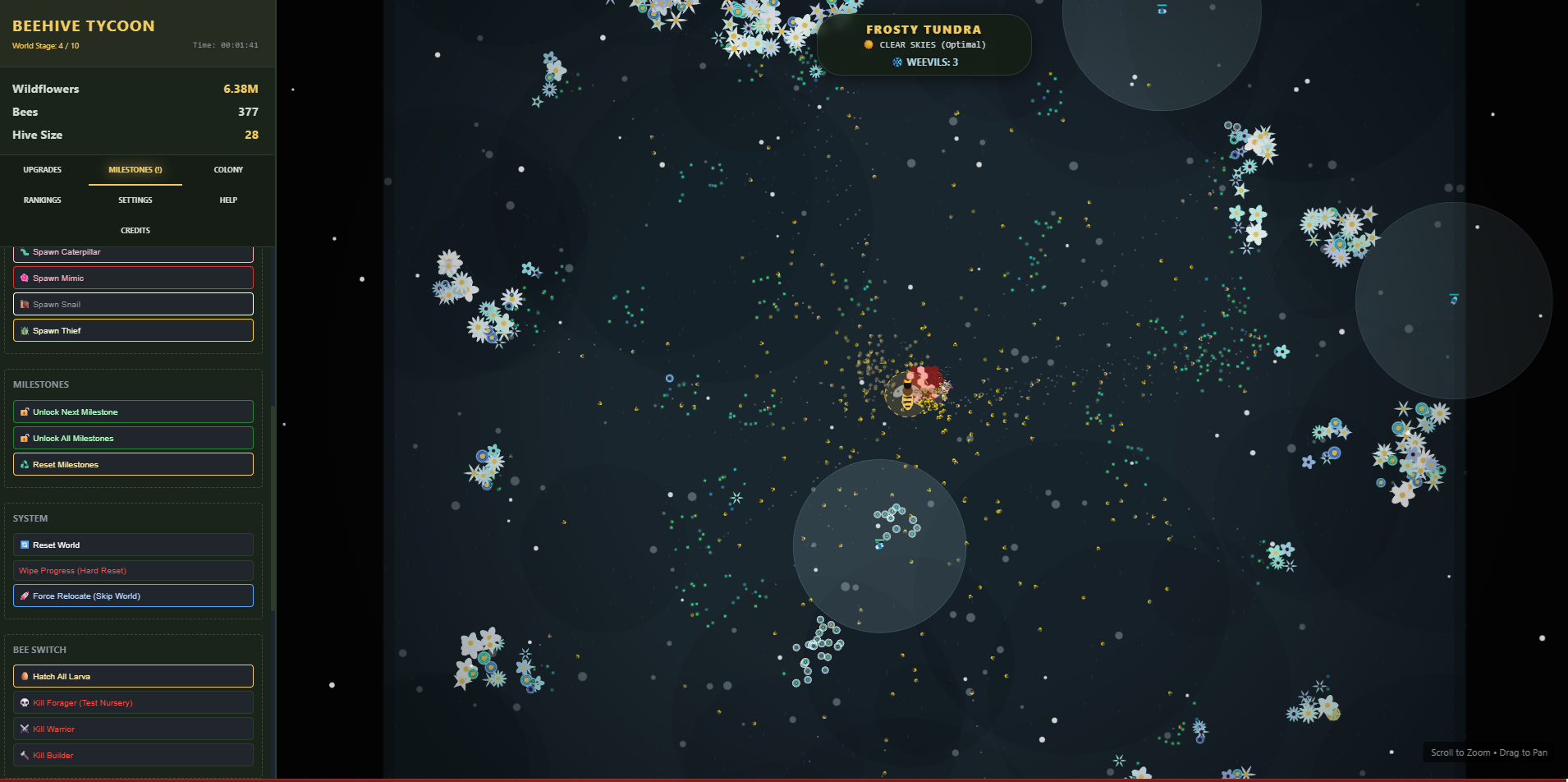 Screenshot 2 for Beehive Tycoon Idle