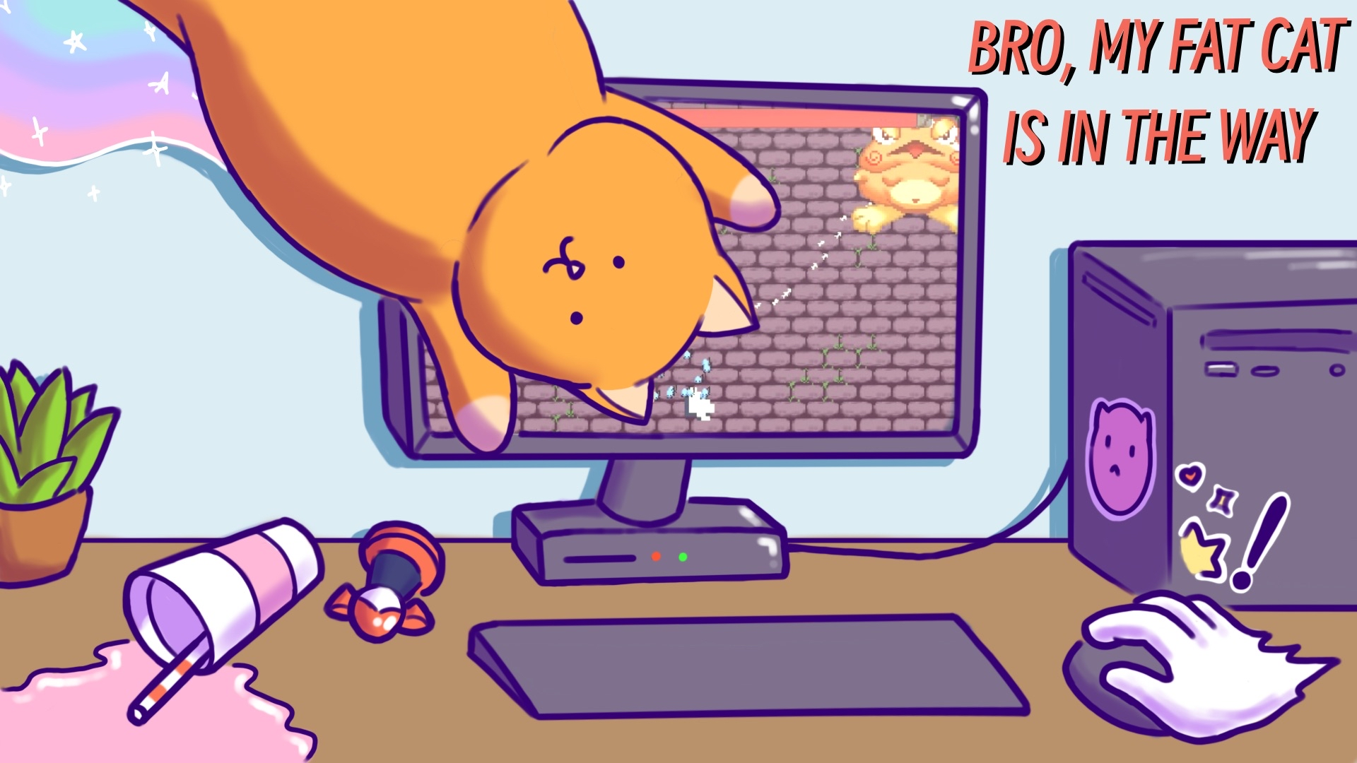 Screenshot 2 for Bro my Fat Cat is in the Way