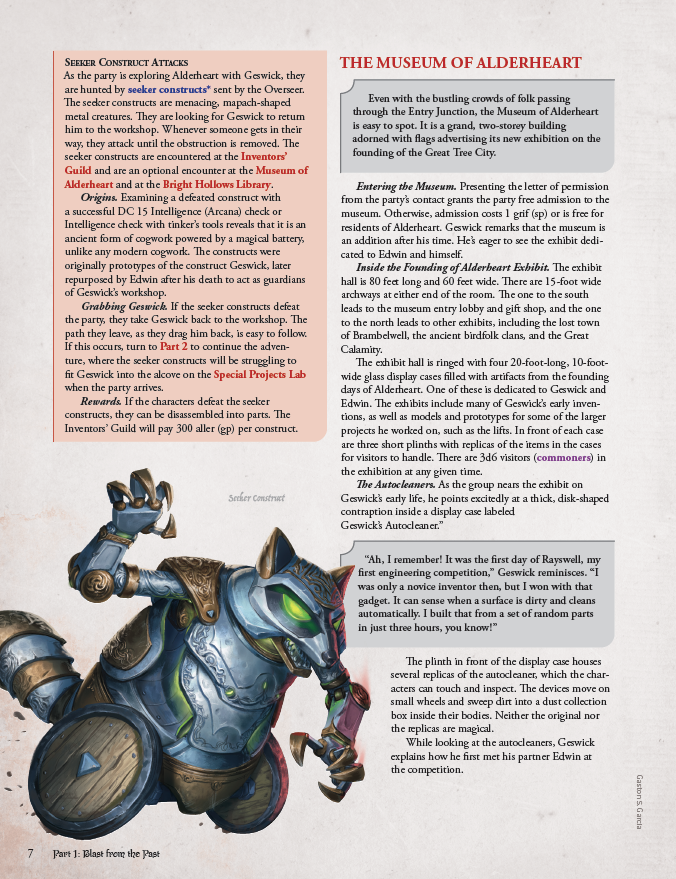 Screenshot 4 for Humblewood: Mapach out of Time (PDF)
