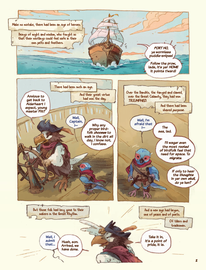 Screenshot 3 for Humblewood: For Want of a Nail - Comic Book (PDF)