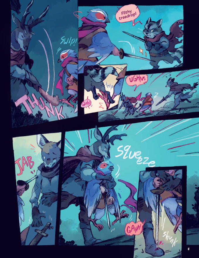 Screenshot 4 for Humblewood: For Want of a Nail - Comic Book (PDF)