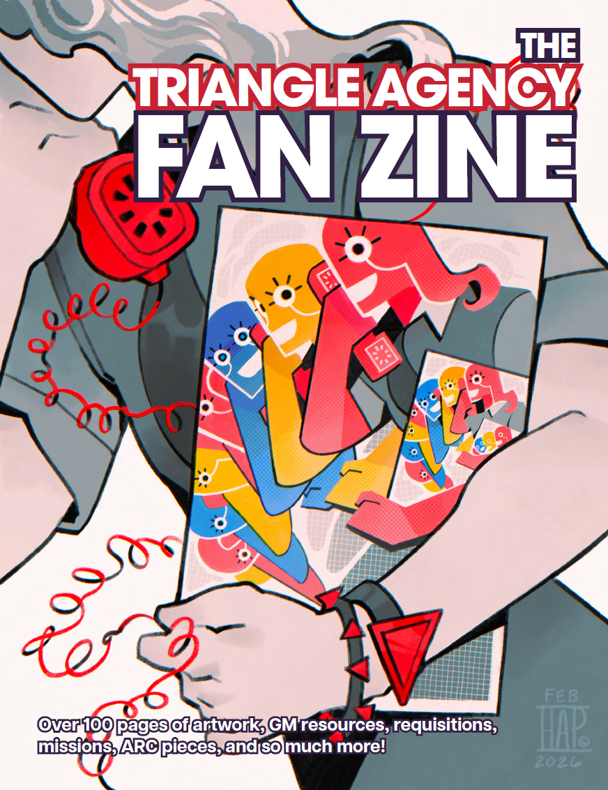 Screenshot 2 for Triangle Agency Fan Zine